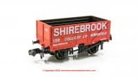 NR-7007P Peco 9ft 7 Plank Open Wagon number 159 - Shirebrook Colliery Mansfield